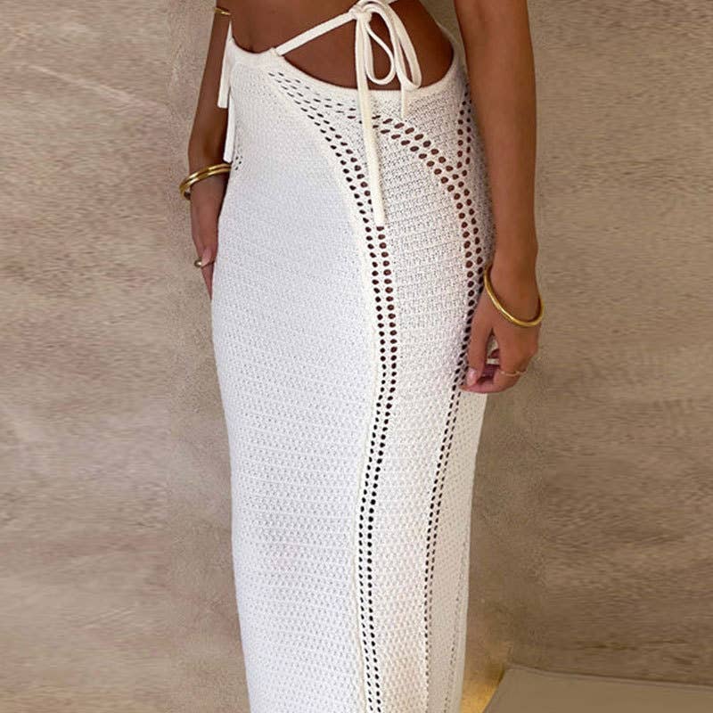 Solid Color Bikini Swimwear Cover Up Set HL9935