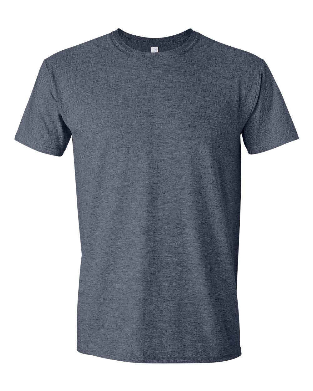 Gildan Soft Adult Shirt, Blank Unisex T-shirt
