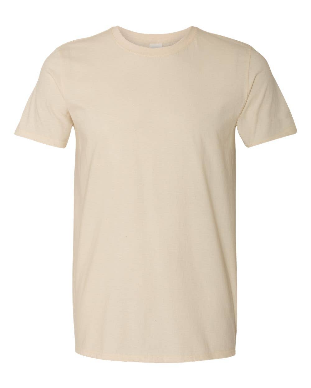 Gildan Soft Adult Shirt, Blank Unisex T-shirt