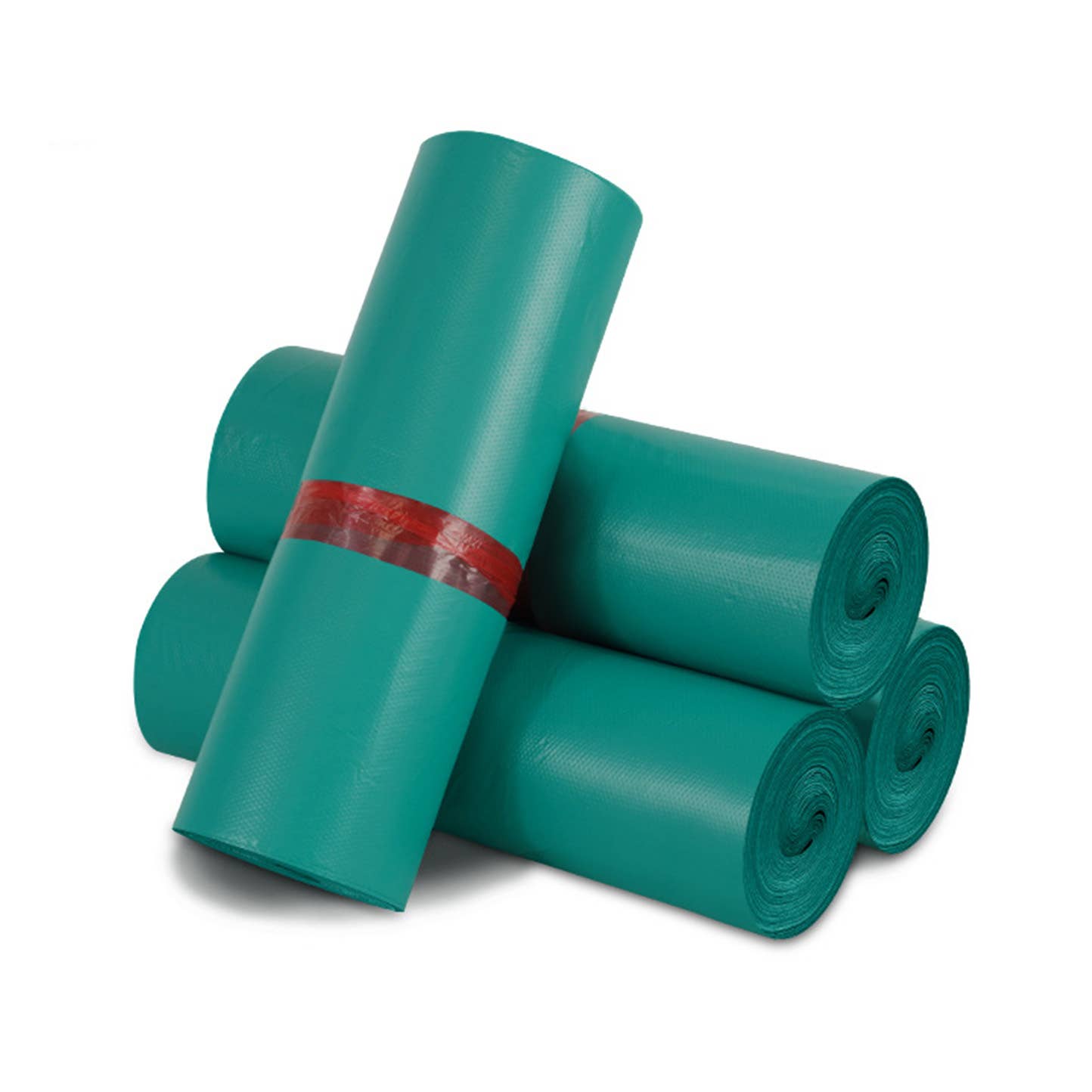 100pcs, 5 sizes Dark green thicken poly Mailer Shipping bag