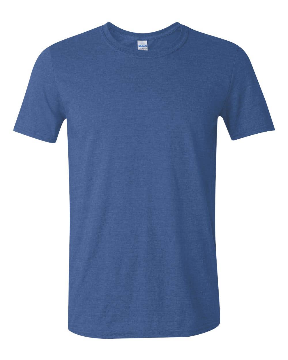 Gildan Soft Adult Shirt, Blank Unisex T-shirt