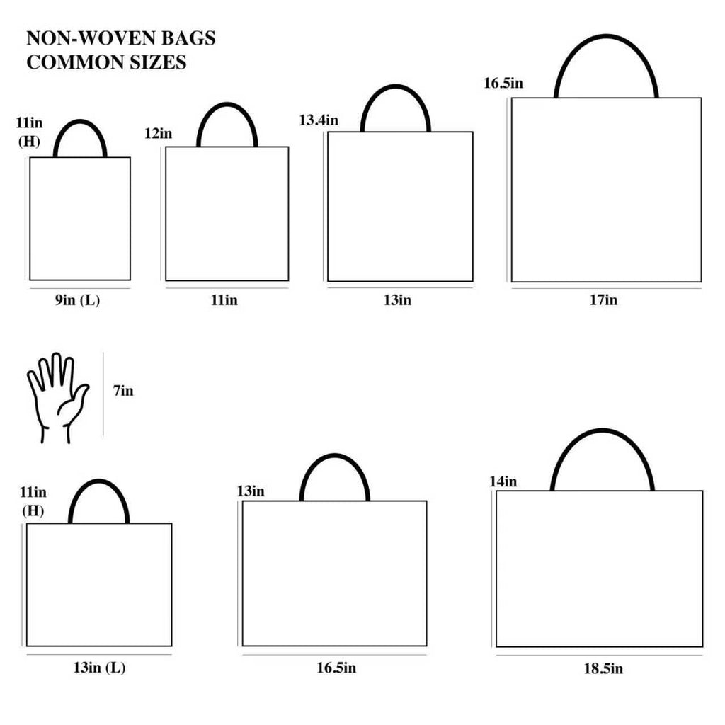 50pcs, 4 Sizes Luxury Grid Pink Stripes Non-woven Gift Bag