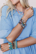 Velvet Sky Bracelet Set - Blue Multi