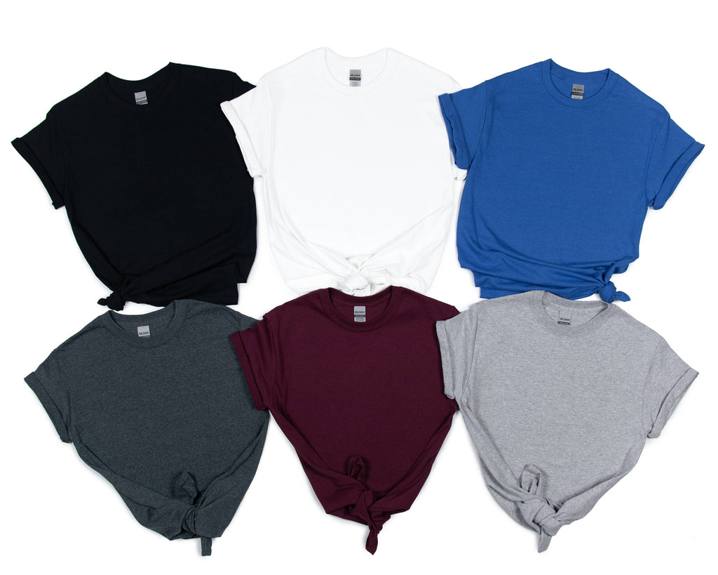 Gildan Soft Adult Shirt, Blank Unisex T-shirt
