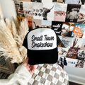 Small Town Smokeshow  Otto Trucker Hat (Blk/Wht Hat)