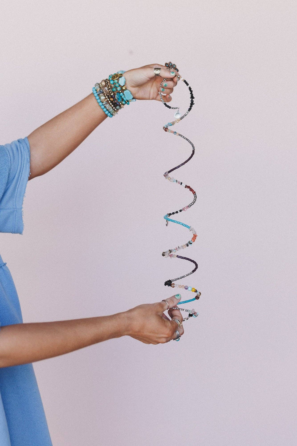Velvet Sky Bracelet Set - Blue Multi