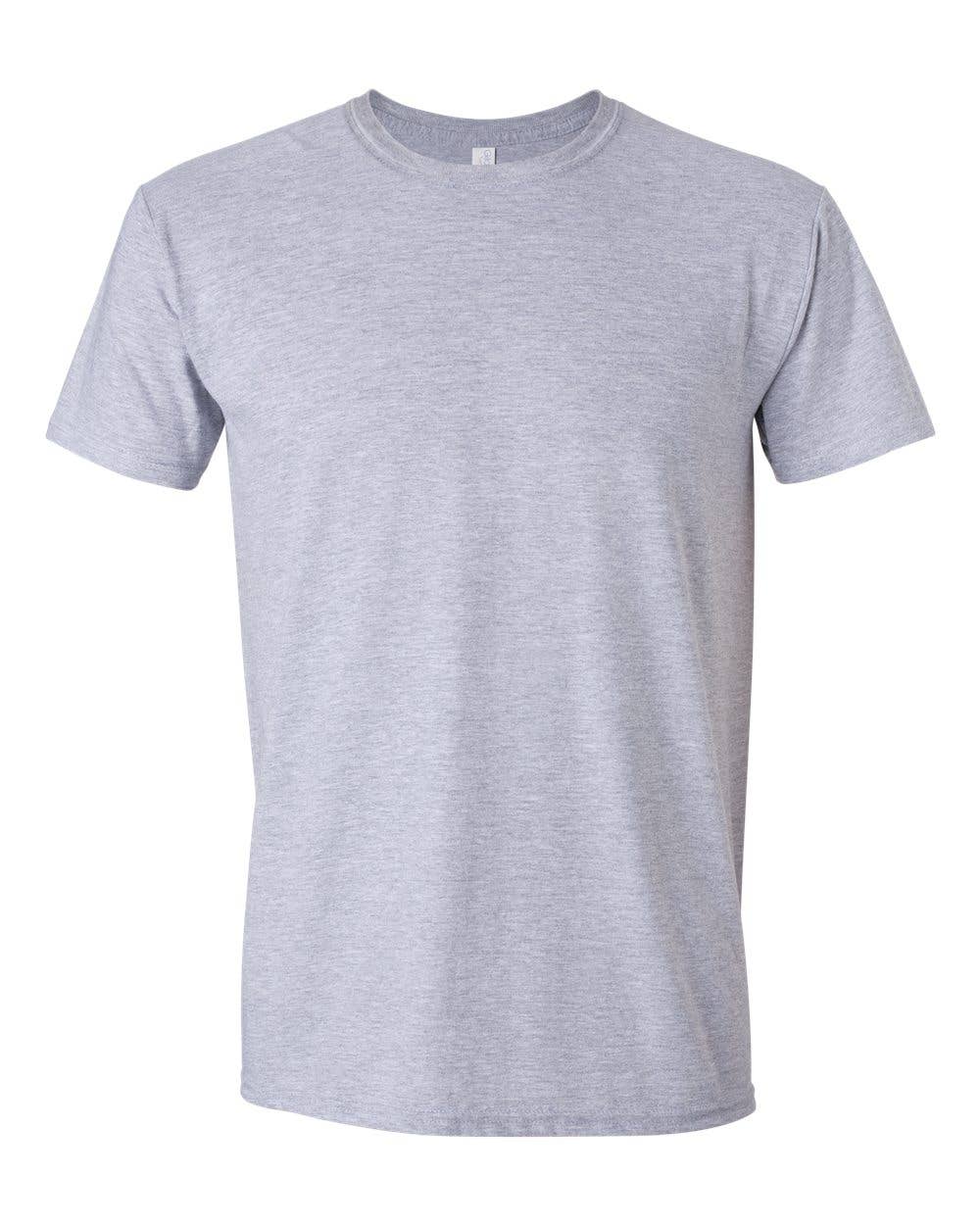 Gildan Soft Adult Shirt, Blank Unisex T-shirt